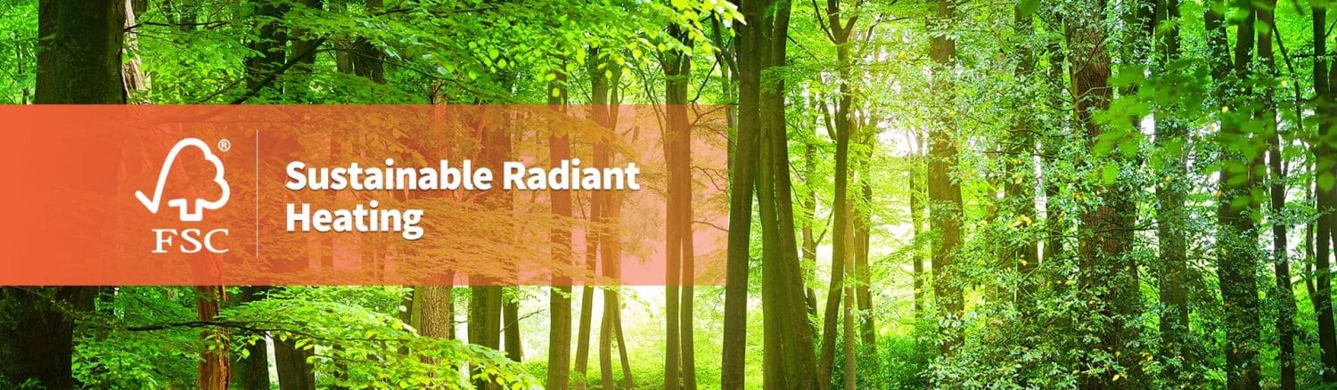 Ecowarm RadiantBoard Green and Sustainable Radiant Floor Heating