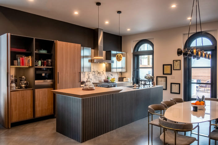 Beautiful Kitchen with Ecowarm Radiant Floor Heating