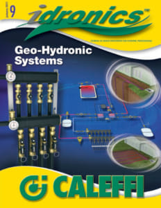 Idronics Geo-Hydronic Systems - Geothermal Heat Pump Application Guide Cover