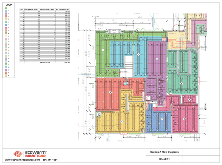 Layout Design for Radiant Floor Heating Panels Layout Design for Radiant Floor Heating Panels