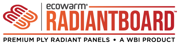 Ecowarm RadiantBoard — A WBI Product