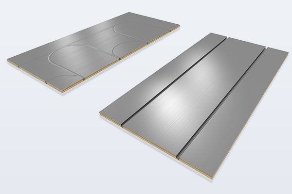 Ecowarm RadiantBoard EPS Insulated Panels Side View